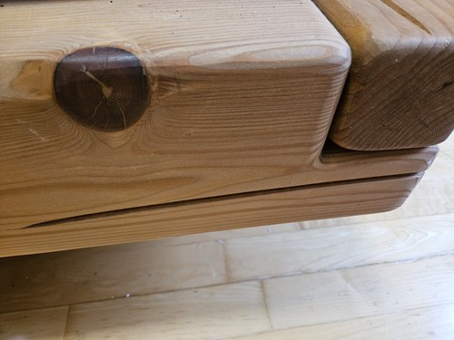 Balkenbett 180x200 fichte - 180x200, cm