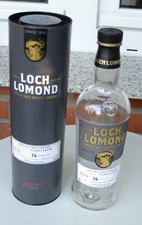 @ LEER @  Leere Flasche Loch Lomond 14 Single Malt Scotch Whisky  @ LEER @
