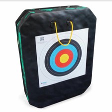 YATE Targets Bogenschießen Zielscheibe Polimix Double mit Griff 80 x 60cm 60lbs