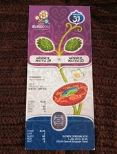 Used Ticket UEFA Euro 2012 #31