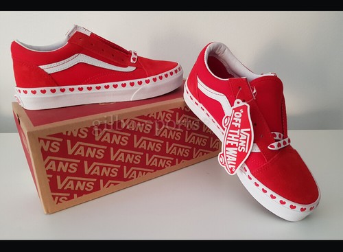 Vans old skool heart red - old,