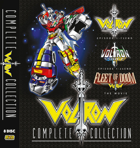 Dvd voltron complete - dvd,