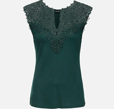 Damen Sommer Top grün Bluse