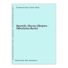 Baurecht bayern skripten - baurecht, /bayern