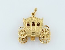 Anhänger Kutsche 585/000 14 K