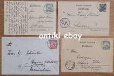 # Deutsch-Ostafrika - 3 DOA Postkarten + 1 Brief von 1901-1914
