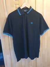 Fred Perry Polo-Shirt -BLAU-