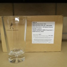 Johnnie Walker 6x Gläser Becher Gastro Jonny Walker Highball Glass