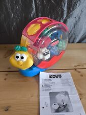 Fisher-Price Steckspiel, mehrfarbig, 21 cm, Schnecke mit Sound  Motorikspieleug