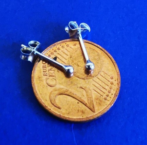 Ohrstecker kugel ball rund - ohrstecker,