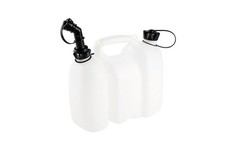 Hünersdorff Kombikanister 3+1,5 l. transparent Doppelkanister f. Kettensäge Neu!