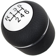 SCHALTKNAUF SCHWARZ + SILBER 6 GÄNGE 55348850 FÜR ALFA ROMEO 159 BRERA SPIDER