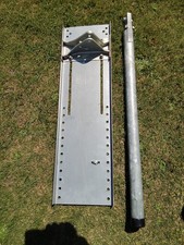 Dachsparrenhalter Spachenhalter mit Mast Verzinkt 85*24 Stab 94cm