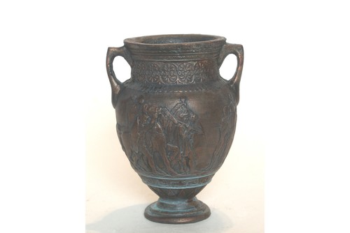 Kleine griechische amphora mit - griechische,