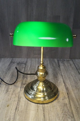 Vintage bankerlampe mit - bankerlampe,