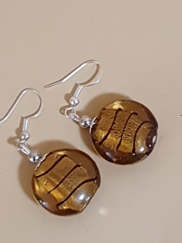 Damen ohrringe mit muranoglas - ohrringe,