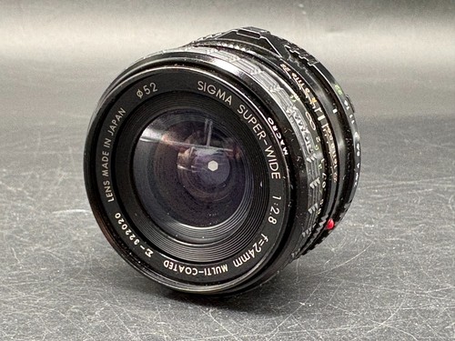 Sigma 24mm 8 objektiv - 24mm, 1:2.8