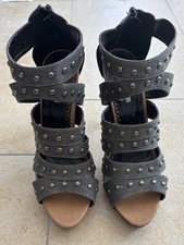 High Heels Jeans Optik Mit