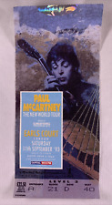 The Beatles Ticket Paul McCartney Original Die Neue Welttour London Sept 1993