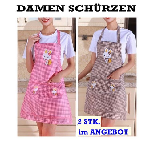 Damen schürze stk 2 - schürze,
