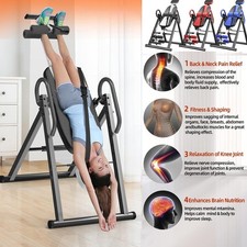 NEU Inversionsbank Rückentrainer Inversion Table Schwerkrafttrainer Fitnessbank