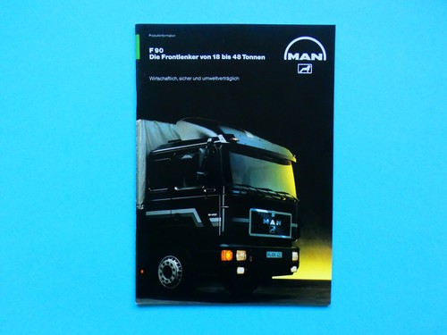 Prospekt lkw man f90 - lkw,