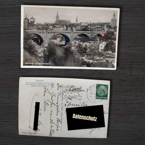 Postkarte pfennig - postkarte,,