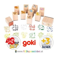  Goki-15533 Stempel Holz NEU