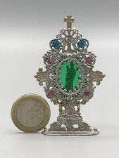 Kleine Schöne Monstranz Zinn