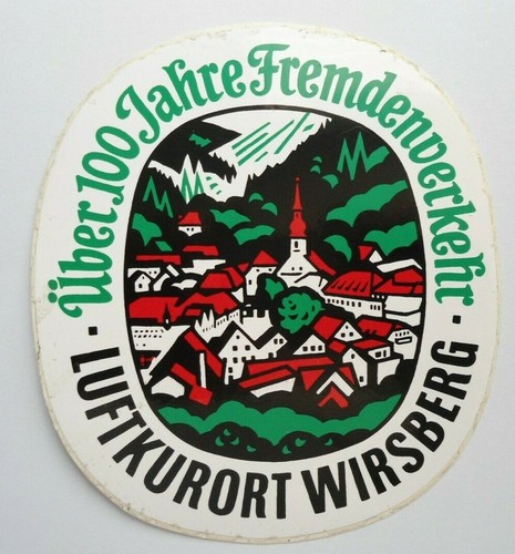 Souvenir aufkleber wirsberg - souvenir-aufkleber,