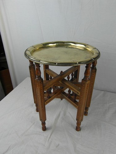 Tablett serviertisch antik - tablett,