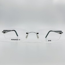 MINIMA Brille Damen eckig grau