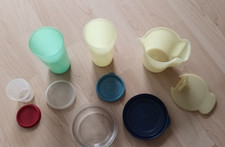 Tupperware Ersatzteile Konvolut gebraucht Tafelperle,Milchkännchen, Klein Wichte