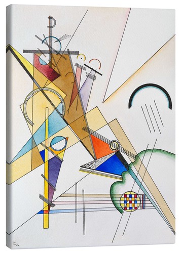 Leinwandbild gewebe wassily - gewebe,