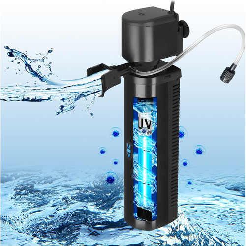 Aquarium filter 1500l uv - 1500l/h,
