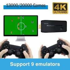 4K HD Retro Videospielkonsole Stick Integriert 20000+ Spiele Wireless Controller