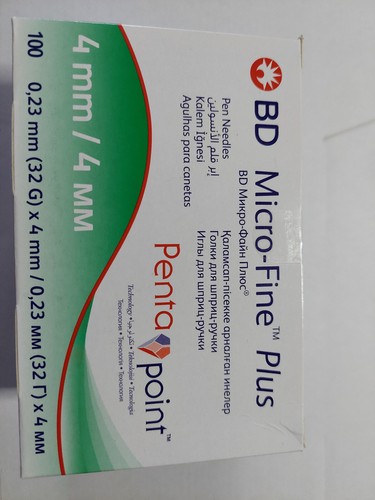 Microfine plus 4mm 100 - bd,