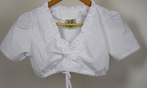 Dirndl bluse weiß isar - weiß,