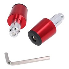 Lenkerenden Lenkergewichte rot