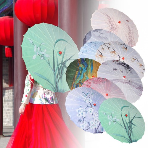 Chinesischer regenschirm aus - chinesischer,