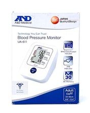 A&D Medical UA-611 Oberarm Blutdruckmessgerät BP-Messung und Speicher 22-32cm