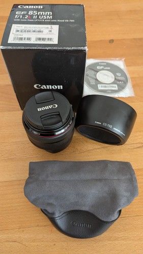 Canon 85mm 2l ii usm - canon, f/1.2l