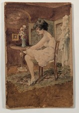 Junge Frau im Boudoir, 1909