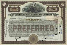 Seaboard Airline Railway 1926 Richmond Virginia Atlantic Coast Line Railroad 100
