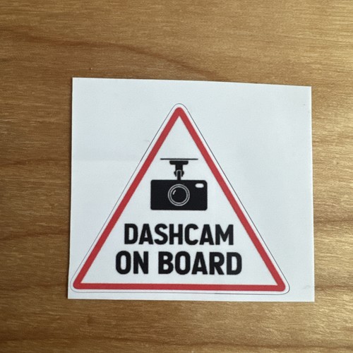 Aufkleber auto dashcam - aufkleber,