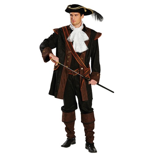 Piraten kostüm deluxe - kostüm,