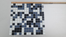 5 x Mosaik Fliesen Weiss Grau Schwarz Mix 30,5 cm x 32,5 cm Küche Wand Boden Bad