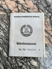 (RB)050625EH, Wehrdienstausweis, Deutsche Demokratische Republik, Nr.79, 0158545