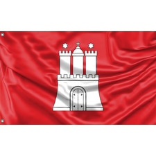 Hamburg, Germany Flagge, Fahne