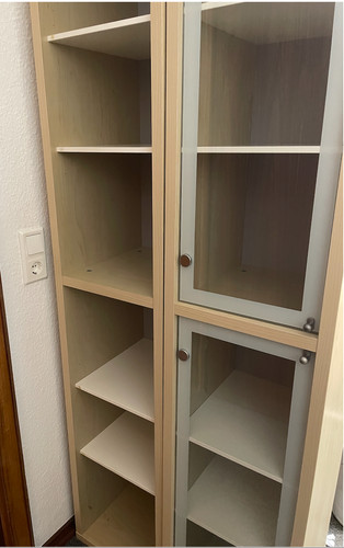 Ikea kallax vitrine glastüre - vitrine,